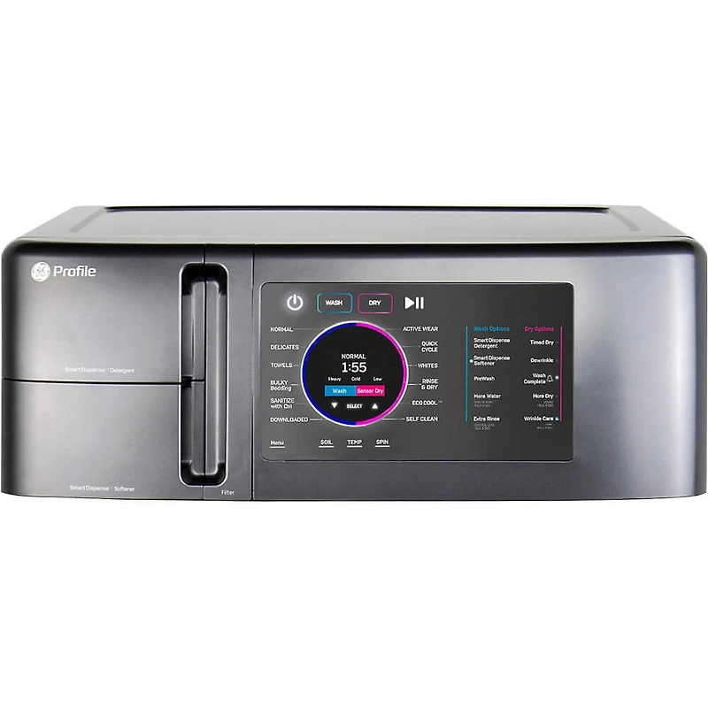 4.8 Cu. Ft. Carbon Graphite Front Load All-In-One Washer/Dryer Combo