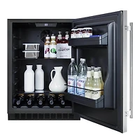 4.8 Cu. Ft. Stainless Steel Compact Refrigerator 