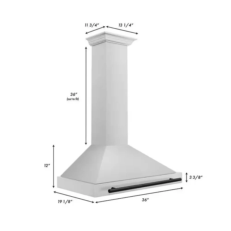 36 inch Autograph Edition Stainless Wall Mount Range Hood