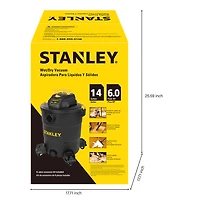 14 Gallon Pro Poly Series Wet/Dry Vacuum