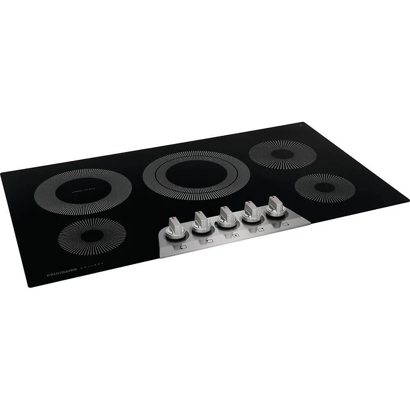 36 inch Stainless 5 Burner Electric Smoothtop Cooktop