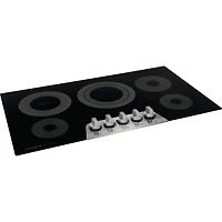 36 inch Stainless 5 Burner Electric Smoothtop Cooktop