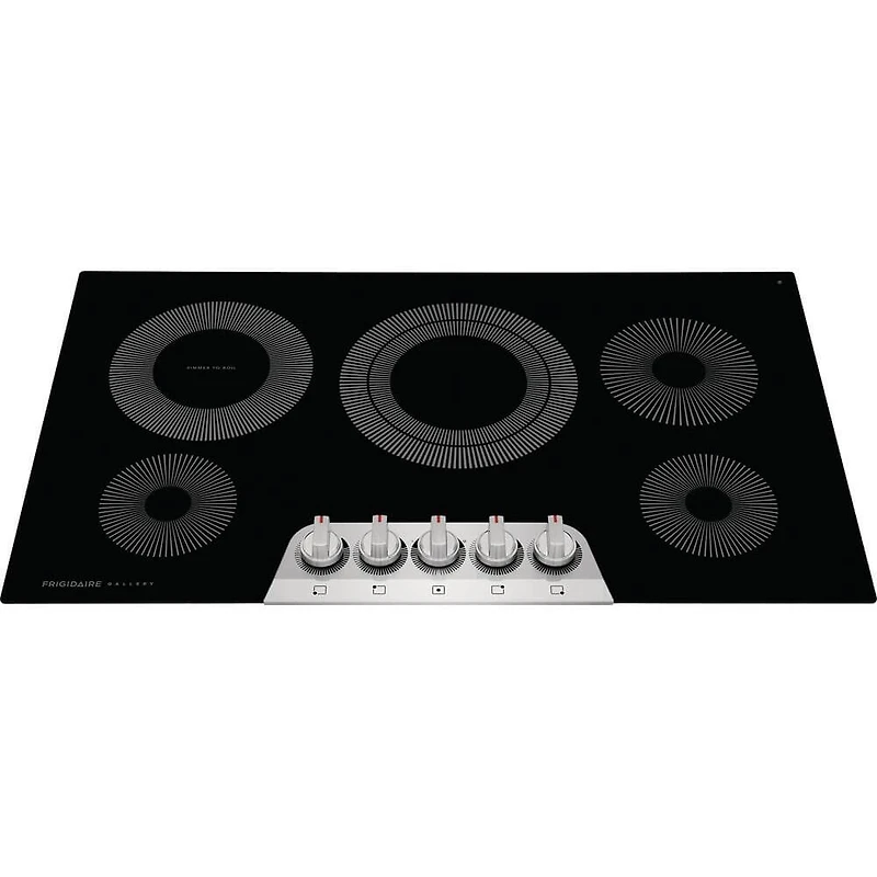 36 inch Stainless 5 Burner Electric Smoothtop Cooktop