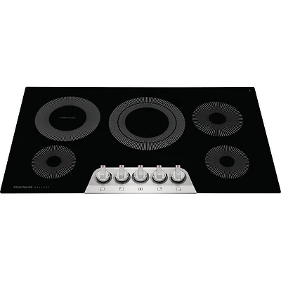 36 inch Stainless 5 Burner Electric Smoothtop Cooktop