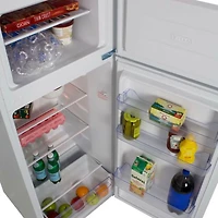 7.3 Cu. Ft. White Top Freezer Refrigerator