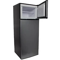 7.3 Cu. Ft. Stainless Apartment Size Top Freezer Refrigerator