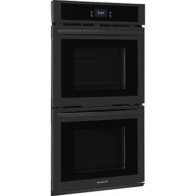27 inch Black Built-In Electric Double Wall Oven