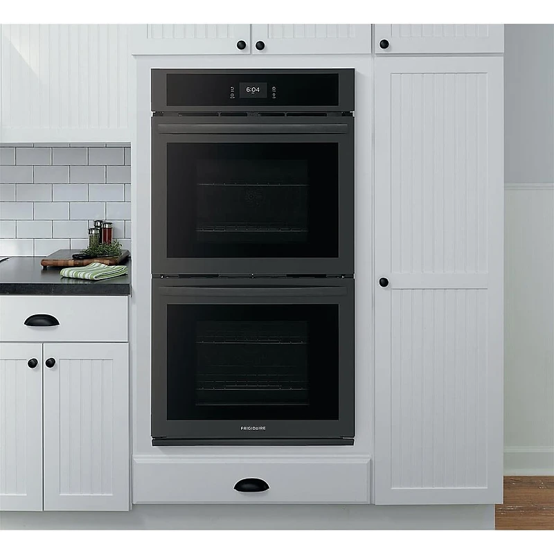 27 inch Black Built-In Electric Double Wall Oven
