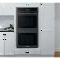 27 inch Black Built-In Electric Double Wall Oven
