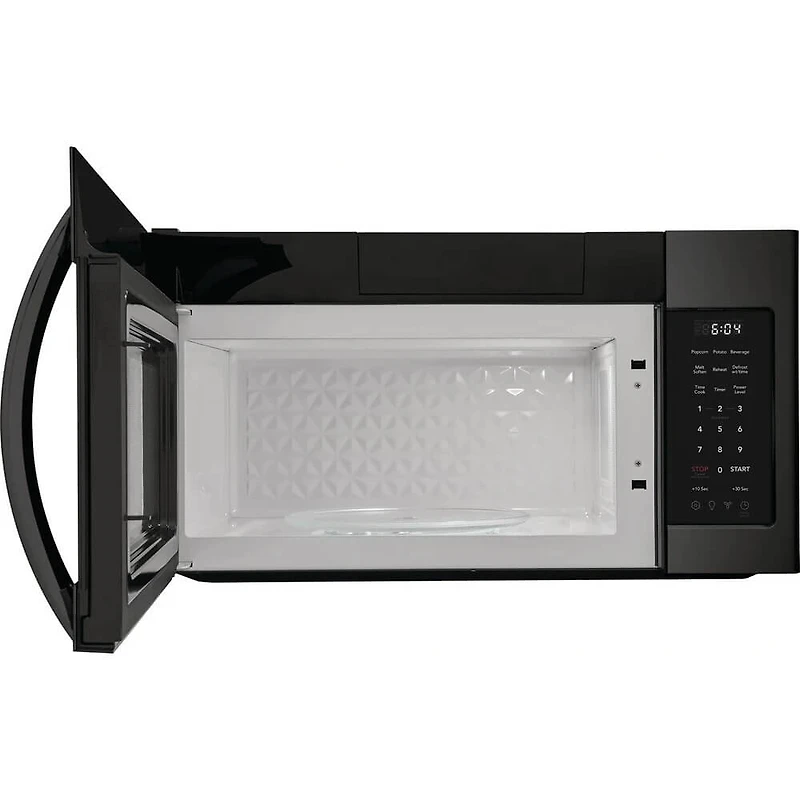 1.8 Cu. Ft. Black Stainless Steel Over-The-Range Microwave