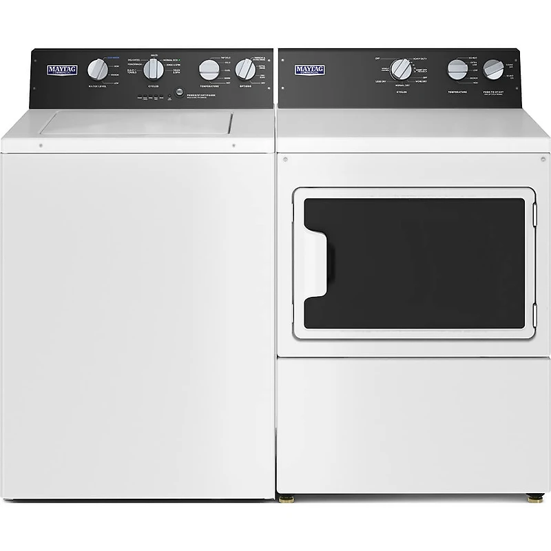 7.4 Cu. Ft. White Commercial Grade Top Load Electric Dryer