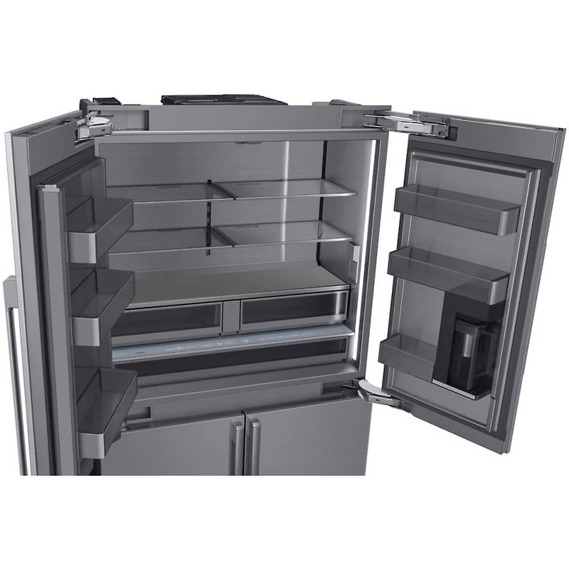 27.7 Cu. Ft. Panel Ready Built-In French Door Smart Refrigerator