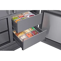 27.7 Cu. Ft. Panel Ready Built-In French Door Smart Refrigerator