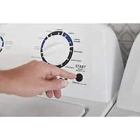 3.8 Cu. Ft. White High Efficiency Top Load Washer