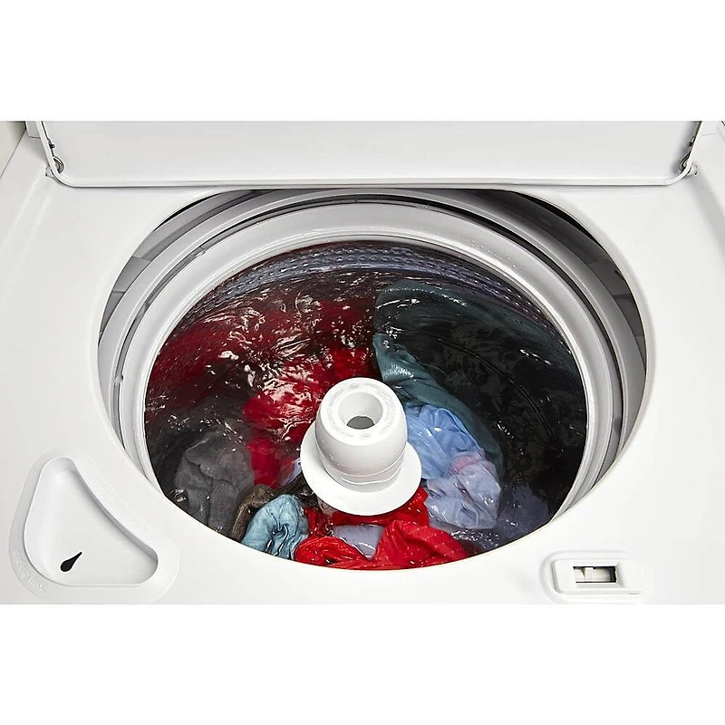 3.8 Cu. Ft. White High Efficiency Top Load Washer