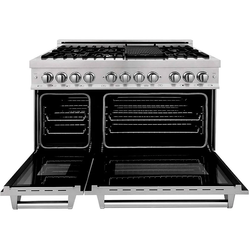 6.0 Cu. Ft. Professional Stainless Steel Freestanding Dual Fuel Range