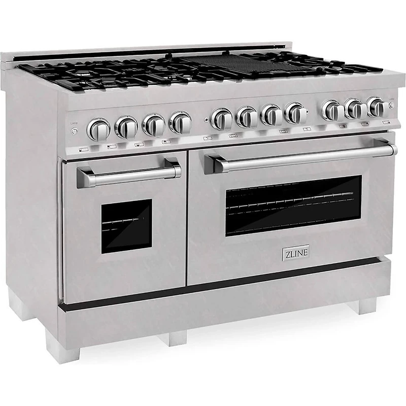 6.0 Cu. Ft. Professional Stainless Steel Freestanding Dual Fuel Range