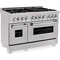 6.0 Cu. Ft. Professional Stainless Steel Freestanding Dual Fuel Range