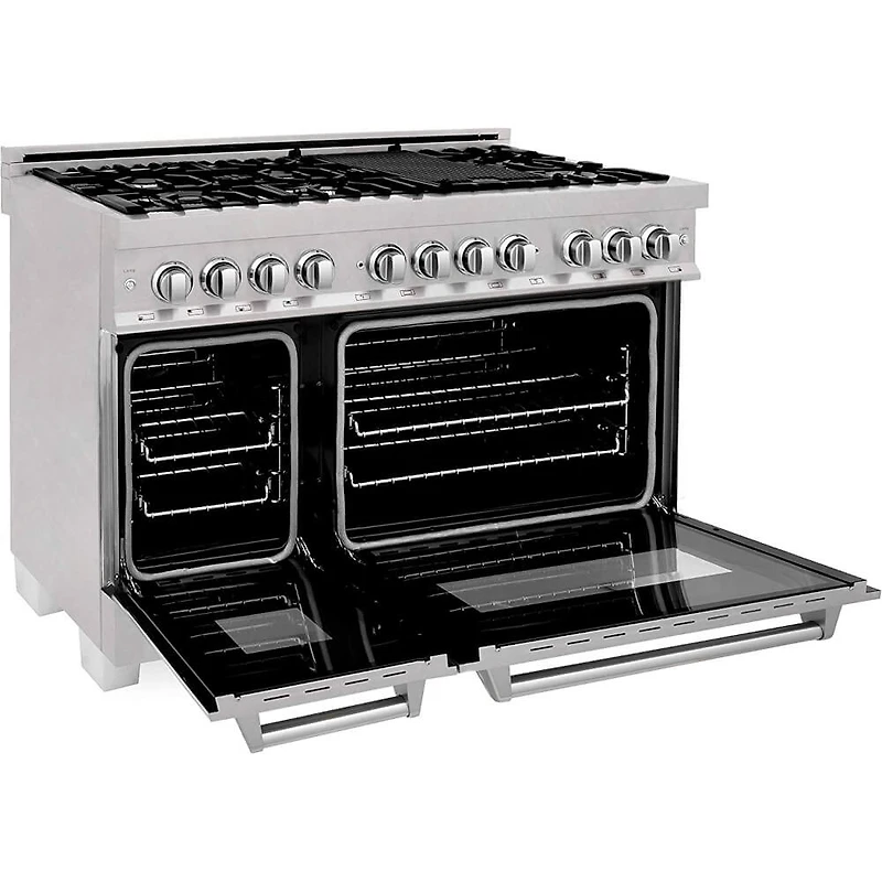 6.0 Cu. Ft. Professional Stainless Steel Freestanding Dual Fuel Range