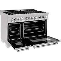 6.0 Cu. Ft. Professional Stainless Steel Freestanding Dual Fuel Range
