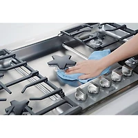 36 inch Masterpiece Stainless 5-Burner Built-In Gas Cooktop