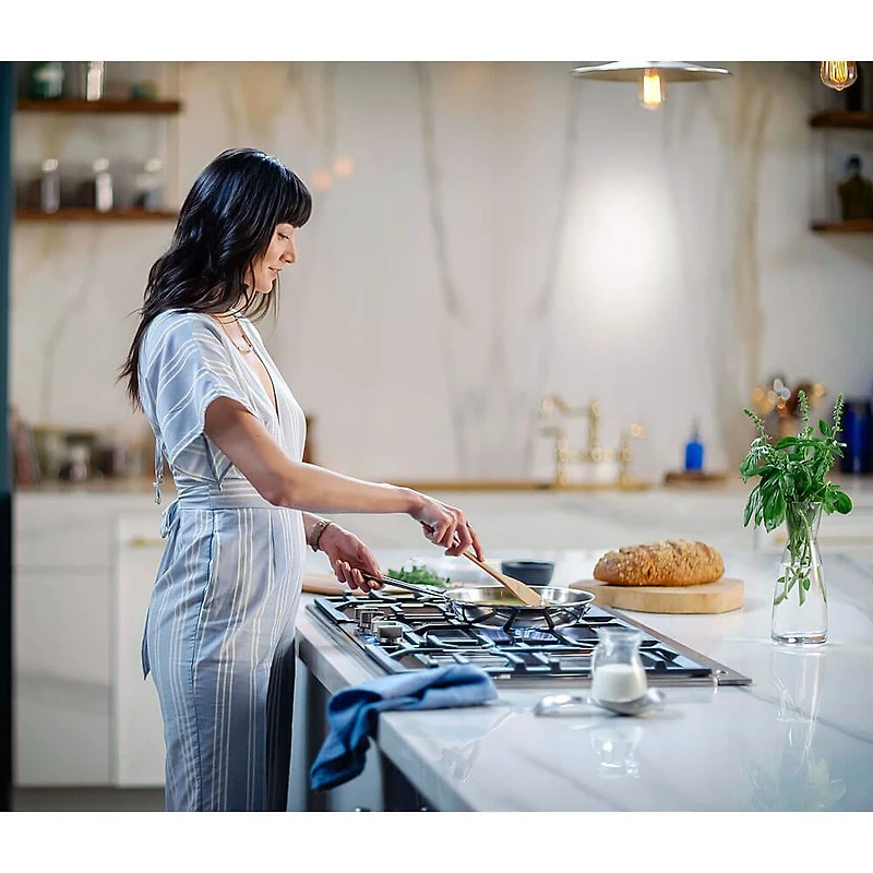 36 inch Masterpiece Stainless 5-Burner Built-In Gas Cooktop