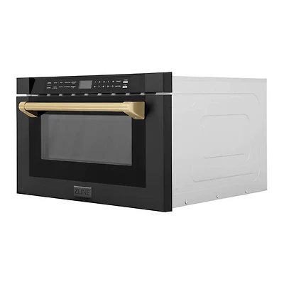 1.2 Cu. Ft. Autograh Edition Stainless Steel Built-In Microwave with Bronze Accents