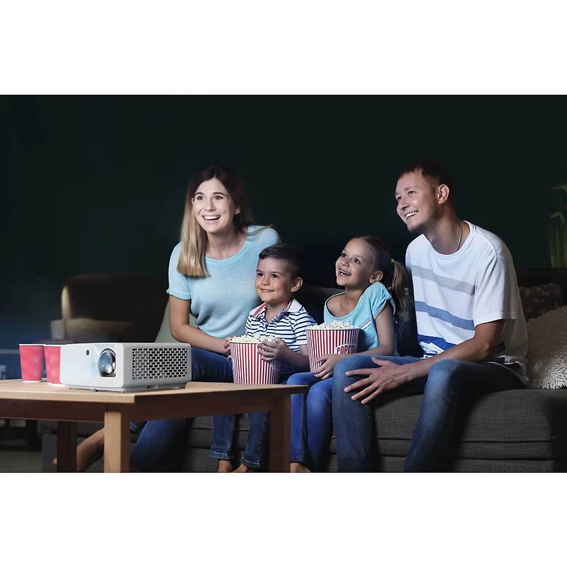 Ultra-Compact Short Throw Full HD Home Laser Projector