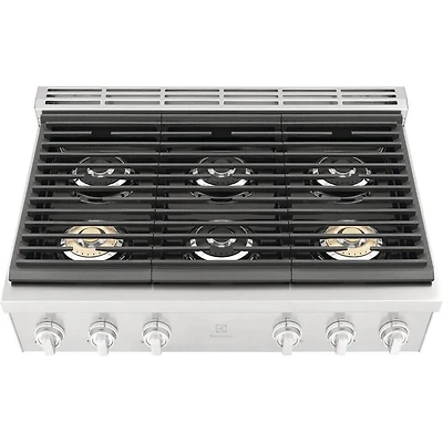36 inch Stainless 6-Burner Natural Gas Rangetop