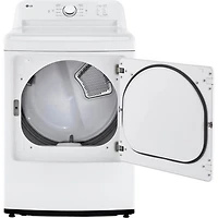 7.3 Cu. Ft. White Top Load High Efficiency Smart Electric Dryer