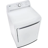 7.3 Cu. Ft. White Top Load High Efficiency Smart Electric Dryer
