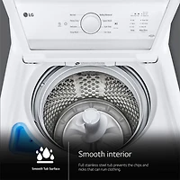 4.1 Cu. Ft. White Top Load Smart Washer