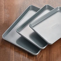 3-Piece Non Stick Aluminized Steel Baking Sheets