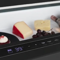 21.6 Cu. Ft. Black Stainless Steel 4-Door French Door Counter Depth Refrigerator