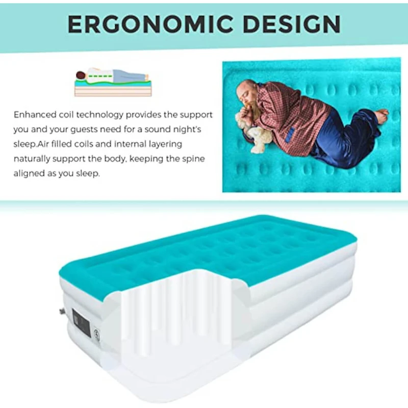 Adjustable Air Mattress - Twin