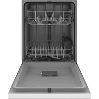55 dBA White Front Control Dishwasher - OPEN BOX