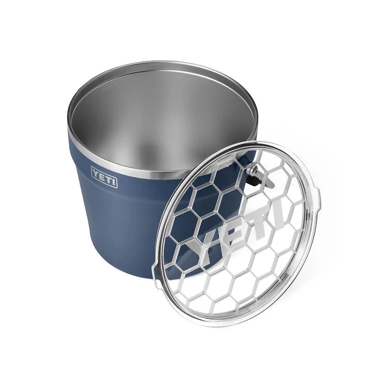 Rambler Beverage Bucket With Lid - Navy