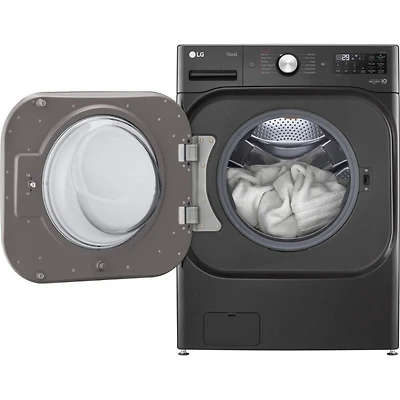 5.2 Cu. Ft. Black Steel Front Load Washer