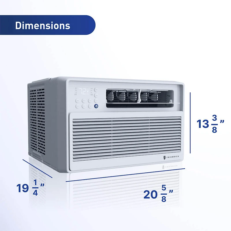 8,000 BTU Dual Inverter Smart Window Air Conditioner