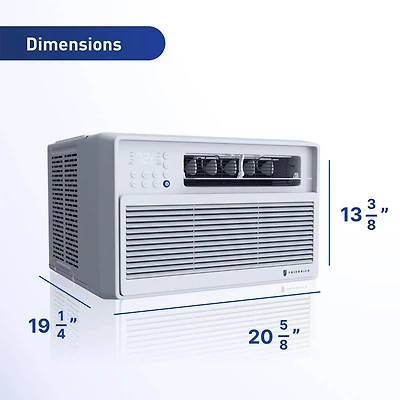 8,000 BTU Dual Inverter Smart Window Air Conditioner