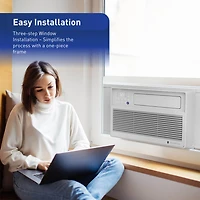 8,000 BTU Dual Inverter Smart Window Air Conditioner