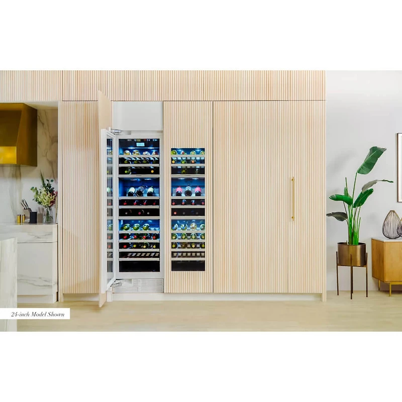 18 inch Panel Ready Dual Zone Smart Wine Cooler