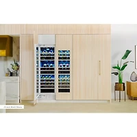 18 inch Panel Ready Dual Zone Smart Wine Cooler
