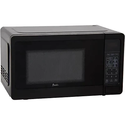 0.7 Cu. Ft. Black Countertop Microwave