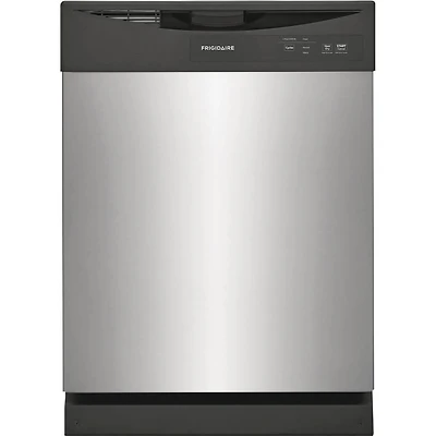 62 dBA Stainless Steel Front Control Dishwasher