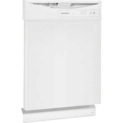 62 dBA White Front Control Dishwasher - OPEN BOX