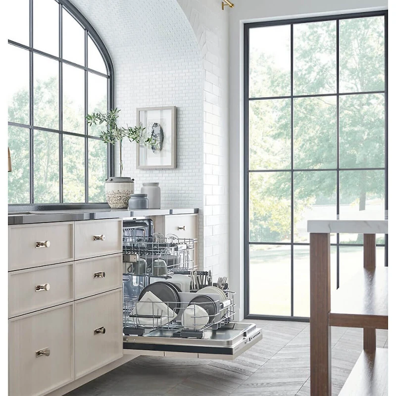 42 dBA Top Control Smart Built-In Dishwasher - Custom Panel Ready