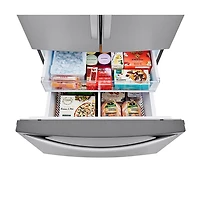 28.7 Cu. Ft. Stainless Steel French Door Refrigerator