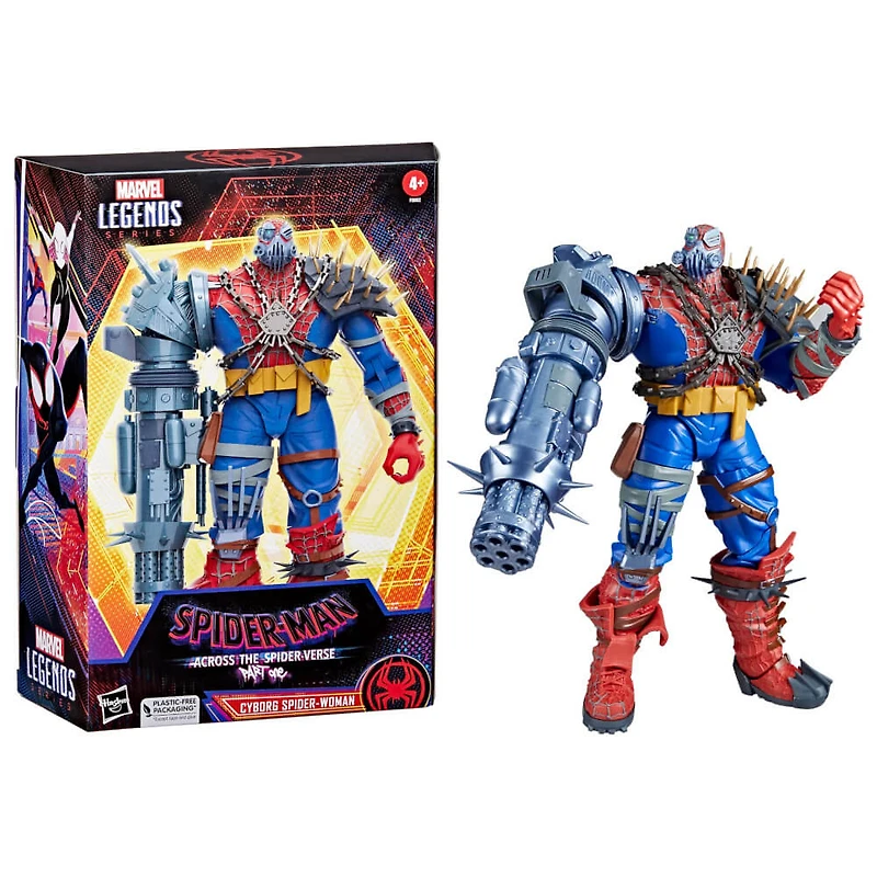 6 inch Marvel Legends Series Cyborg Spider-Woman Action Figure