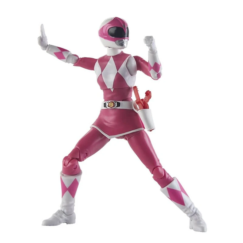6 inch Power Rangers Mighty Morphin Pink Ranger Action Figure